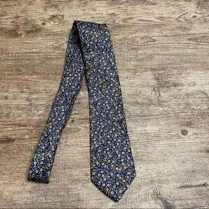 Pierre Cardin Purple Floral Printed Tie